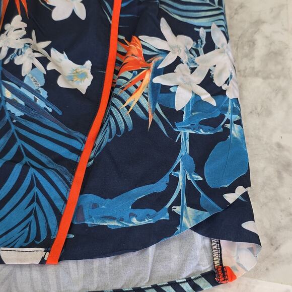 Mens Sz 3X Floral Tropical Floral Beachy Pool Swim Trunks Xersion - Picture 3 of 9